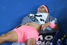 Rafael Nadal is forced to retire after a leg injury at the last Australian Open